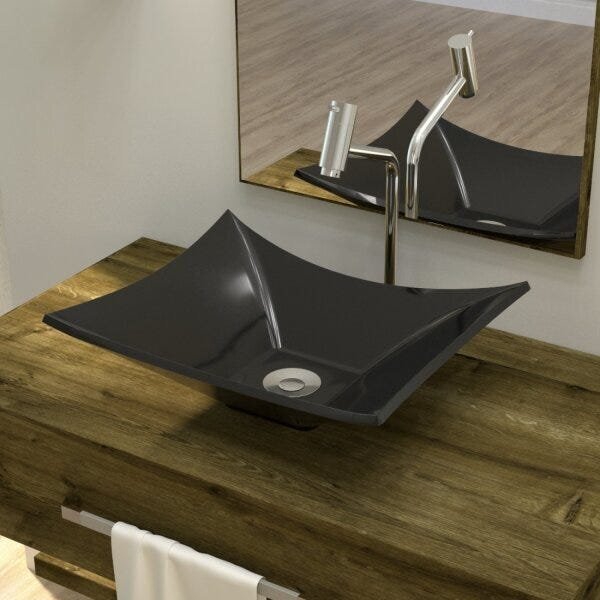 Kit Cuba L38 C/válvula Click Botão 1''b (2,6cm) Compace Preto