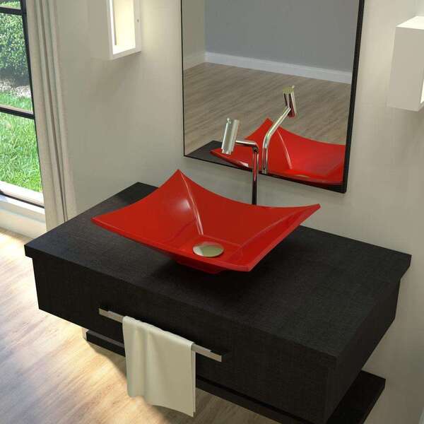 Kit Cuba L38 Com Válvula Click 1''g + Sifão Pvc + Flexível Ve