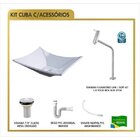 Kit Cuba L38 Torneira Link 1062 Metal Válvula 1 Polegada Sifã