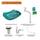 Kit Cuba L42 C/torneira Link 1062 Metal + Válvula 1'' (2,6cm)