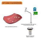 Kit Cuba L42 C/torneira Link 1062 Metal + Válvula 1'' (2,6cm)