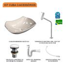 Kit Cuba L42 C/torneira Link 1062 Metal + Válvula Click 1''g