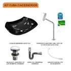 Kit Cuba L42 C/torneira Link 1062 Metal + Válvula Click 1''g