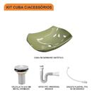 Kit Cuba L42 C/válvula 1'' (2,6cm) + Sifão Pvc + Flexível