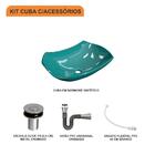 Kit Cuba L42 C/válvula Click 1''b (2,6cm) + Sifão Cromado + F