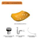 Kit Cuba L42 C/válvula Click 1''b (2,6cm) + Sifão Pvc + Flexí