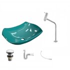 Kit Cuba L42 Com Torneira Link 1062 Metal E Válvula Click 1 1