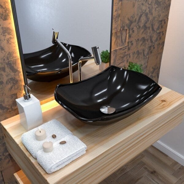 Kit Cuba L42 Com Torneira Link 1062 Metal E Válvula Click 1 1