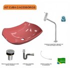 Kit Cuba L42 Com Torneira Link 1062 Metal E Válvula Click 1"b