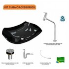 Kit Cuba L42 Com Torneira Link 1062 Metal E Válvula Click 1"b