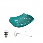 Kit Cuba L42 Com Válvula Click 1 1/2" + Sifão Pvc E Flexível