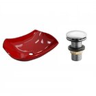 Kit Cuba L42 Com Válvula Click 1 1/2" Compace Vermelho