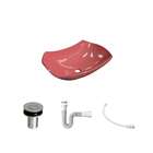 Kit Cuba L42 Com Válvula Click 1''b (2,6cm) + Sifão Pvc + Fle