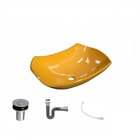 Kit Cuba L42 Com Válvula Click 1"b + Sifão Cromado E Flexível