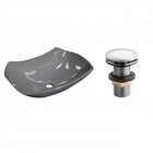 Kit Cuba L42 Com Válvula Click 1"g Compace Cinza