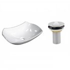 Kit Cuba L42 Com Válvula Metal 1'' Compace Branca