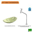 Kit Cuba L45 C/torneira Link 1062 Metal 1/4 Volta
