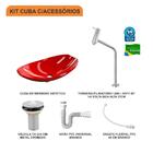 Kit Cuba L45 C/torneira Link 1062 Metal + Válvula 1'' (2,6cm)