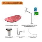 Kit Cuba L45 C/torneira Link 1062 Metal + Válvula 1'' (2,6cm)