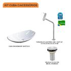Kit Cuba L45 C/torneira Link 1062 Metal + Válvula 1'' (2,6cm)
