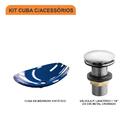 Kit Cuba L45 C/válvula Click 1 1/2'' (4,0cm)