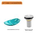 Kit Cuba L45 C/válvula Metal 1'' (2,6cm)