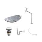 Kit Cuba L45 Com Torneira Link 1062 Metal + Válvula Click 1''