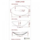 Kit Cuba L45 Com Torneira Link 1062 Metal E Válvula Click 1''