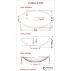 Kit Cuba L45 Com Torneira Link 1062 Metal E Válvula Click 1 1