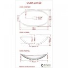 Kit Cuba L45 Com Torneira Link 1062 Metal E Válvula Click 1"g