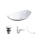 Kit Cuba L45 Com Válvula Click 1 1/2'' (4,0cm) + Sifão Pvc +