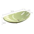 Kit Cuba L45 Com Válvula Click 1 1/2'' (4,0cm) Verde Acqua