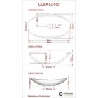 Kit Cuba L45 Com Válvula Click 1 1/2'' + Sifão Cromado E Flex