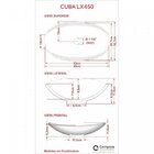 Kit Cuba L45 Com Válvula Click 1 1/2" + Sifão Cromado E Flexí