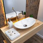 Kit Cuba L45 Com Válvula Click 1 1/2'' + Sifão Pvc E Flexível