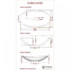 Kit Cuba L45 Com Válvula Click 1 1/2'' + Sifão Pvc E Flexível