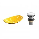 Kit Cuba L45 Com Válvula Click 1 1/2" Compace Amarelo
