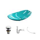 Kit Cuba L45 Com Válvula Click 1''g + Sifão Pvc + Flexível Az