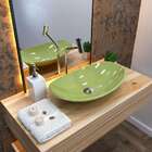 Kit Cuba L45 Com Válvula Click Botão 1''b (2,6cm) Verde Acqua