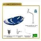 Kit Cuba L45 Torneira Link 1062 Metal Válvula Click 1 Polegad