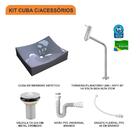 Kit Cuba Ml44 C/torneira Link 1062 Metal + Válvula 1'' (2,6cm