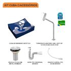 Kit Cuba Ml44 C/torneira Link 1062 Metal + Válvula 1'' (2,6cm