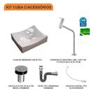 Kit Cuba Ml44 C/torneira Link 1062 Metal + Válvula Click 1''b