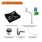 Kit Cuba Ml44 C/torneira Link 1062 Metal + Válvula Click 1''b