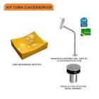 Kit Cuba Ml44 C/torneira Link 1062 Metal + Válvula Click 1''b