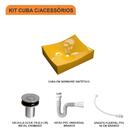 Kit Cuba Ml44 C/válvula Click 1''b (2,6cm) + Sifão Pvc + Flex