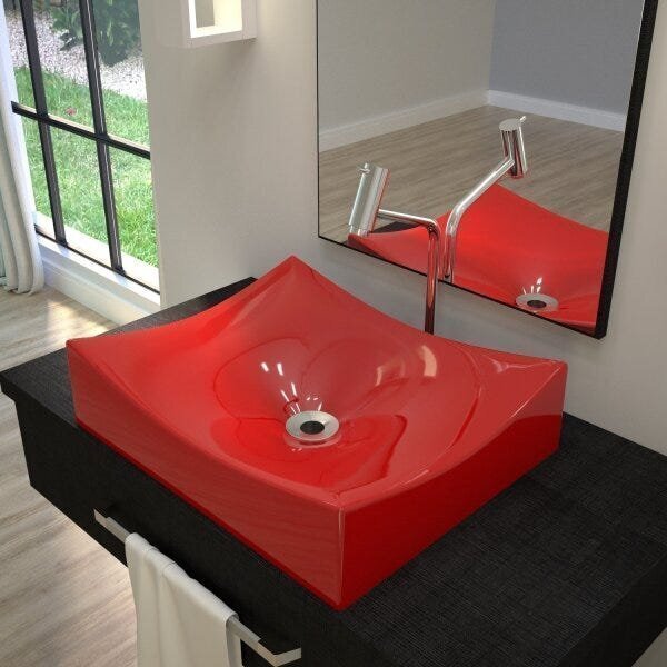 Kit Cuba Ml44 C/válvula Metal 1 Pol. 2.6 Cm Compace Vermelho