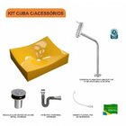 Kit Cuba Ml44 Com Torneira Link 1062 Metal E Válvula Click 1"