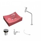 Kit Cuba Ml44 Com Torneira Link 1062 Metal E Válvula Click 1"