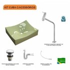 Kit Cuba Ml44 Com Torneira Link 1062 Metal E Válvula Click 1"